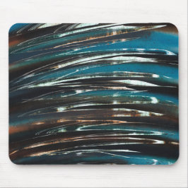 Graphic Grunge Wave Mousepad