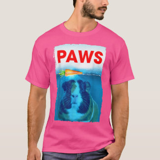 Graphic Guinea Pig Design PAWS Vintage Karotten Ku T-Shirt