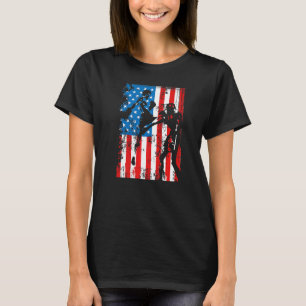 Graphic Jiu Jitsu Apparel Coole US-Flagge Jiu Jits T-Shirt