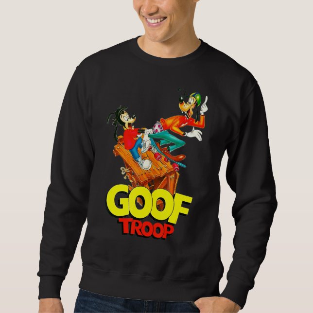 Graphic Liebe Troopss Funny American Comedy Animat Sweatshirt (Vorderseite)