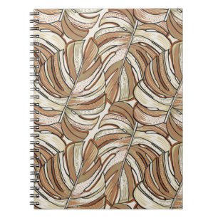 Graphic Monstera Blätter Tropical Design Notizblock
