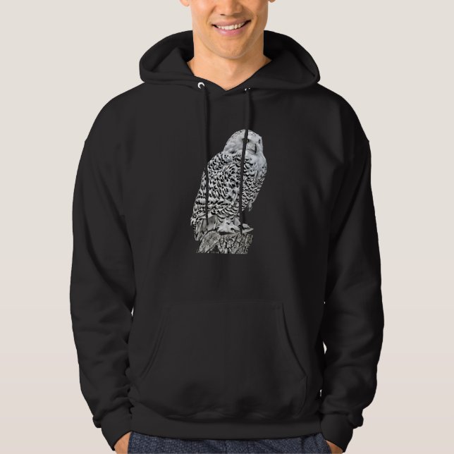 Graphic Novel Owl Hoodie (Vorderseite)