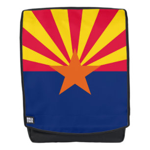 Graphic of a Dynamic Arizona State Flag Rucksack