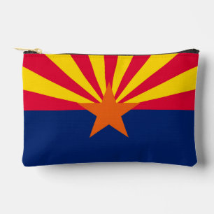 Graphic of a Dynamic Arizona State Flag Zubehörtasche