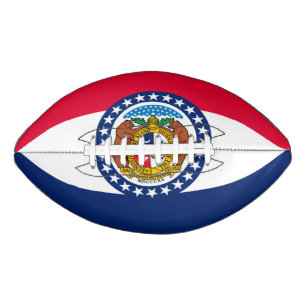 Graphic of a Dynamic Missouri State Flag Football