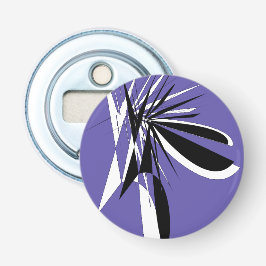 Graphic purple bottle opener/Decapsuihres graphic Flaschenöffner