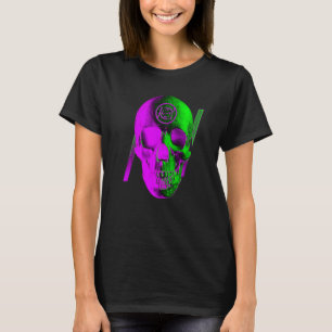 Graphic Skull Lila T-Shirt
