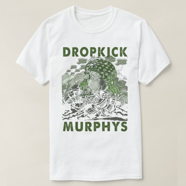 Graphic skull picture punk music band   T-Shirt (Design vorne)