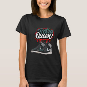 Graphic T-Shirts Retro Queen Sneaker Match 1 Eleme