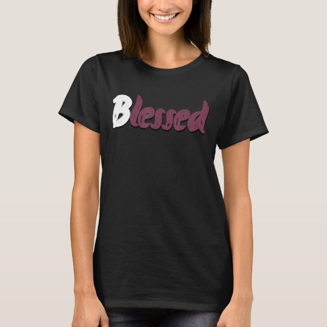 Graphic Tees Blessed Drippng Sneaker Match 1 High  (Vorderseite)