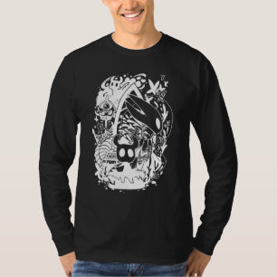 Graphic the White Arts Little Characters Adventure T-Shirt