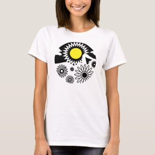 Graphic Virgo Blume Sun T-Shirt