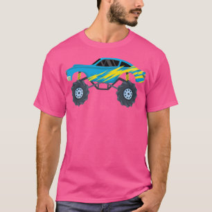 Graphinc Monster Strecke mit Großrad Trucks Liebe T-Shirt