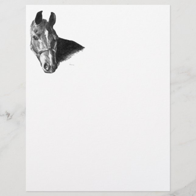 Graphite Horse Head (Vorderseite)