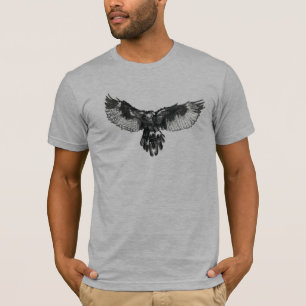 Graphitkleiderspannweite T-Shirt