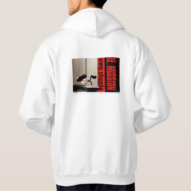 Grappige close up van 'Mission Impossible' Fubby Hoodie (Rückseite)