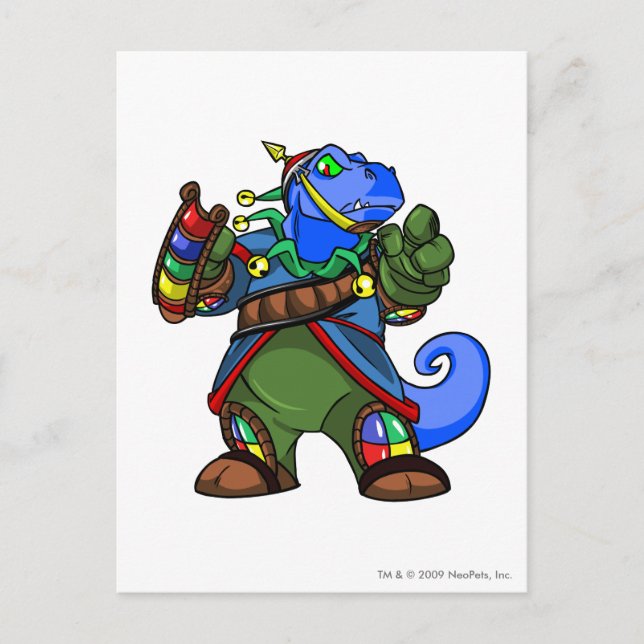 Grarrl Roo Island Player Postkarte (Vorderseite)