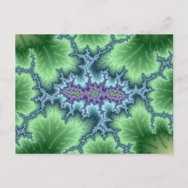 Gras Eater - Fraktal Postkarte (Vorderseite)
