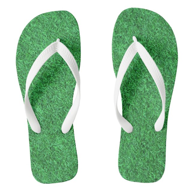 Gras Flip Flops (Fußbett)