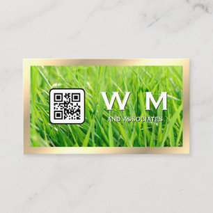 Gras   Goldgrenze   QR-Code Visitenkarte