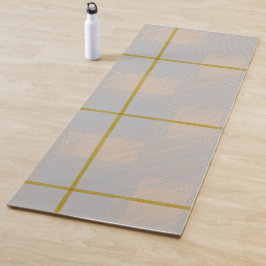 Gras + Himmel Kariert Yogamatte