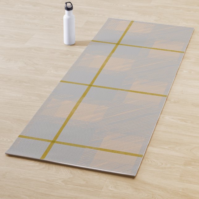 Gras + Himmel Kariert Yogamatte (Beispiel)