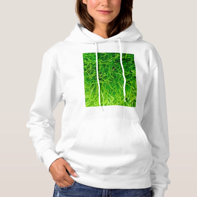 Gras Kapuzenpullover für Frauen Hoodie (Vorderseite)