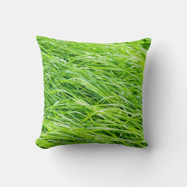 Gras Kissen (Vorderseite)