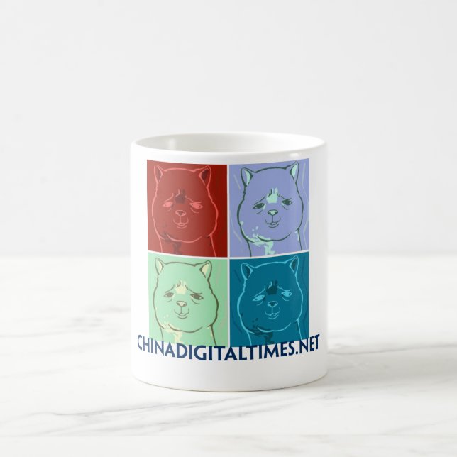 Gras-Schlamm PferdeTasse Kaffeetasse (Mittel)