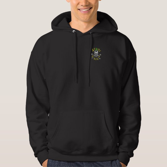Gras Schleifen Hoodie (Vorderseite)