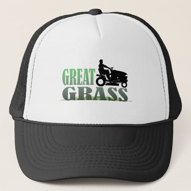 Gras Truckerkappe (Vorderseite)