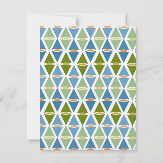 Gras und Himmel Mitteilungskarte (Vorderseite)