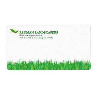 Grasartiger Landschaftsverschiffen-Aufkleber