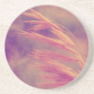 Grasfutter Lila Haze Digitale Kunst Getränkeuntersetzer
