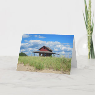 Grasinsel Notecard Karte