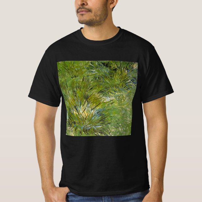 Grasklumpen von Vincent van Gogh T-Shirt (Vorderseite)