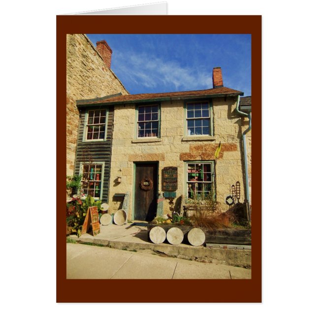 Grasland-Eiche Artican Fassade mit Brown-Grenze (Vorne)