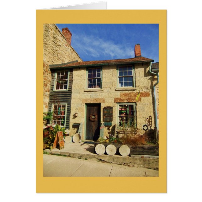 Grasland-Eiche Artican Fassade mit Goldrutengrenze (Vorne)