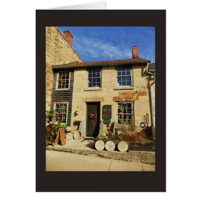 Grasland-Eiche Artican Fassade mit grauer Grenze (Vorne)