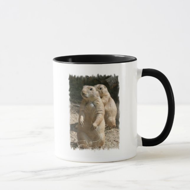 Grasland-HundeFoto-Kaffee-Tasse Tasse (Rechts)