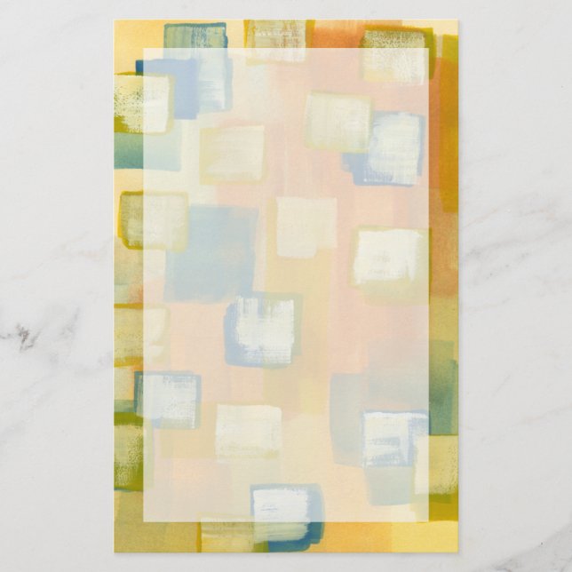 Grasland-Zuhause I Briefpapier (Vorderseite)