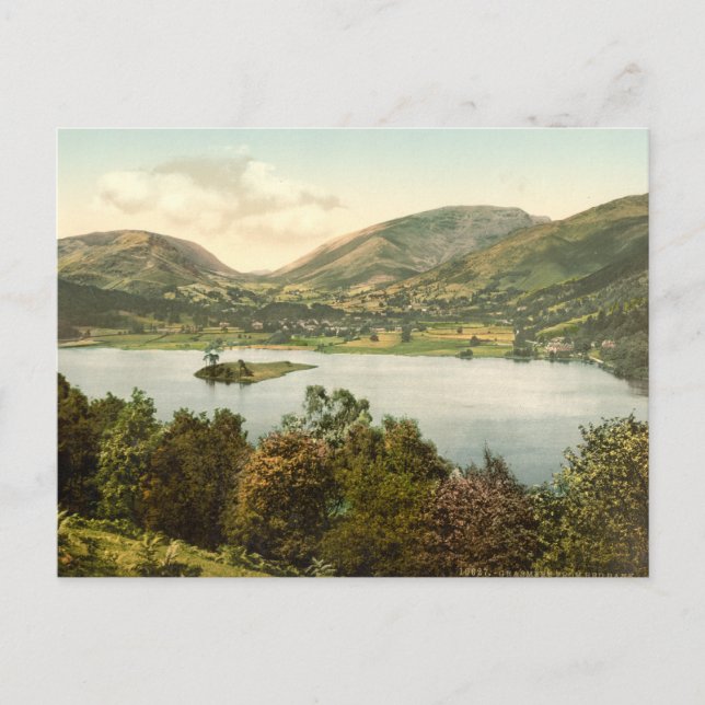 Grasmere III, Lake District, Cumbria, England Postkarte (Vorderseite)
