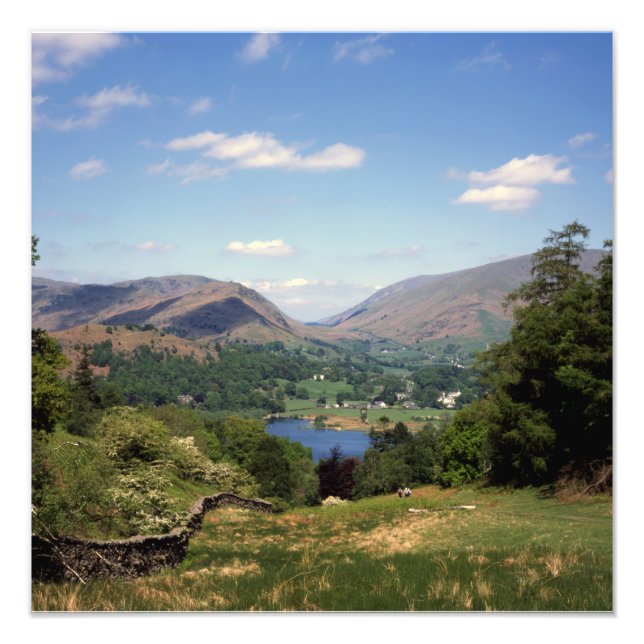 Grasmere Lake District England Fotodruck (Vorne)