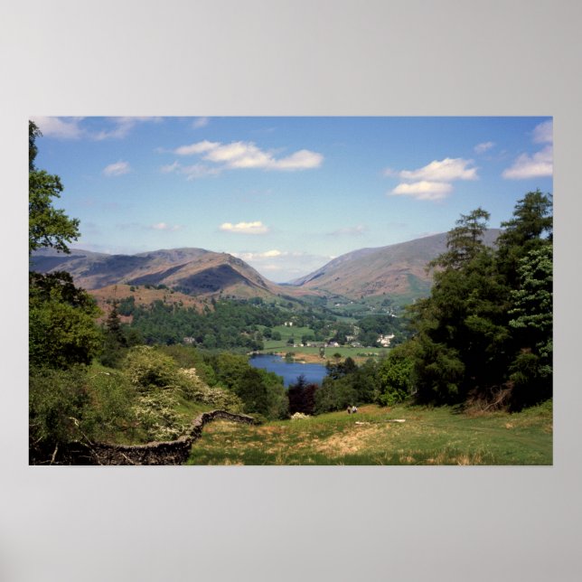 Grasmere Lake District England Poster (Vorne)
