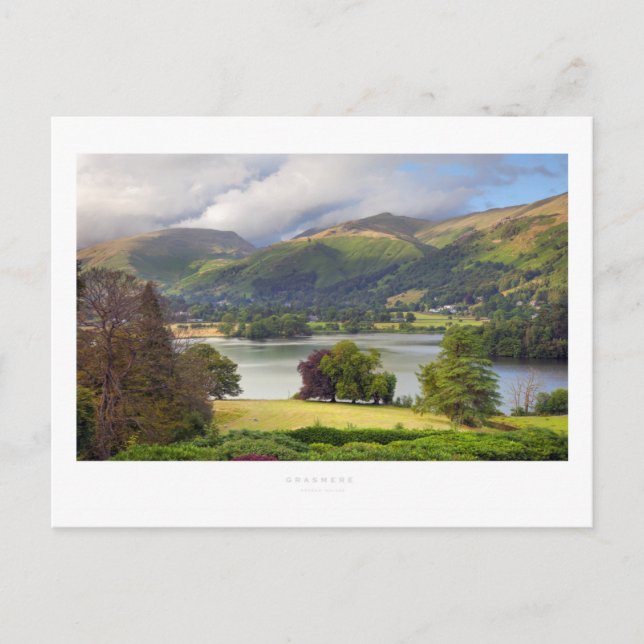 Grasmere Postkarte (Vorderseite)