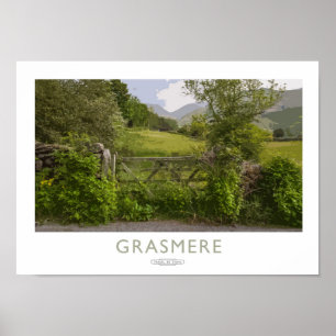 Grasmere Railposter Poster
