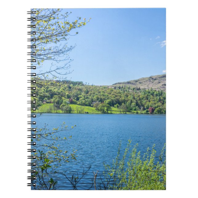 Grasmere Seenotizbuch Notizblock (Vorderseite)