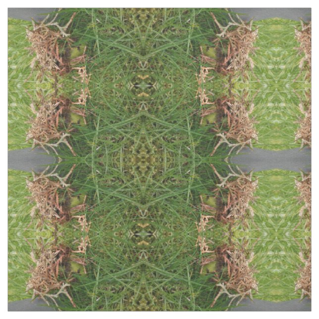 Grasmuster der grünen Augen, Gewebe Stoff (Muster)