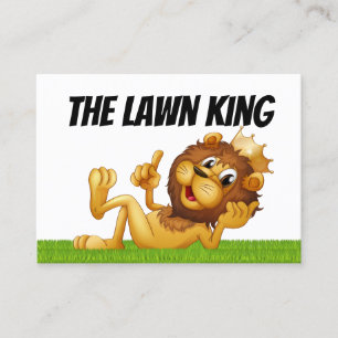 Grasschneiden Visitenkarte