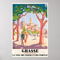 Grasse Stadt der Blumen und Düfte Frankreich Vinta